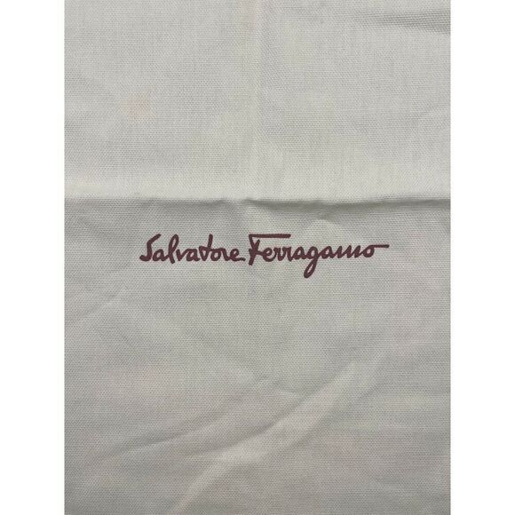 Authentic Salvatore Ferragamo 12" x 15" Dust Bag Storage Travel Duster Italy New - Picture 3 of 6